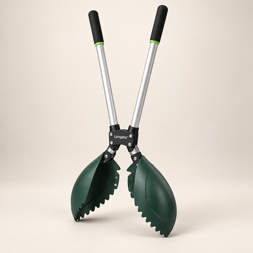 Lorqano™ Long-Handle Leaf Collection Tongs image 01