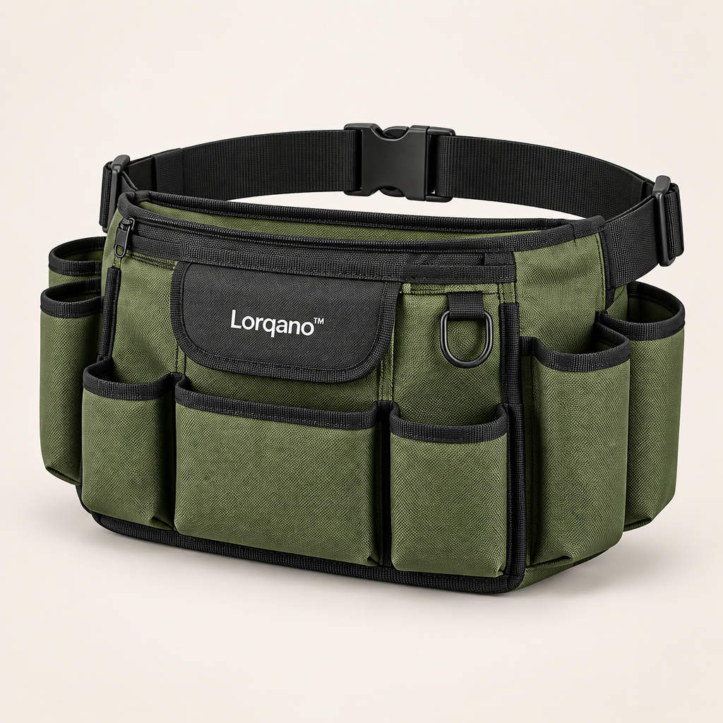 Lorqano™ Thick Waterproof Garden Tool Waist Bag image 01
